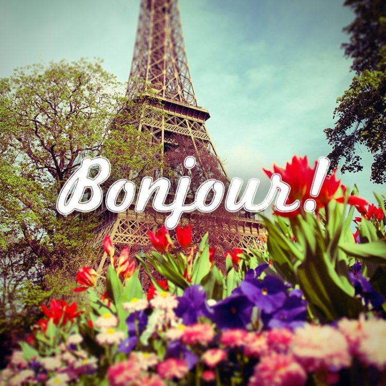 Image bonjour tour Eiffel téléchargement gratuit