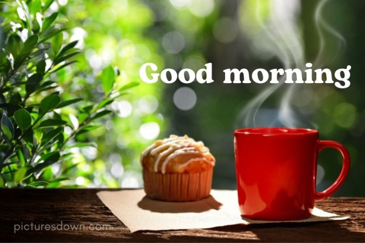 Good morning picture coffee and cake download free