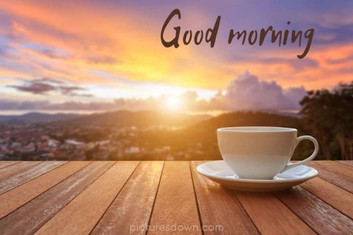 Good morning picture landscape city download free