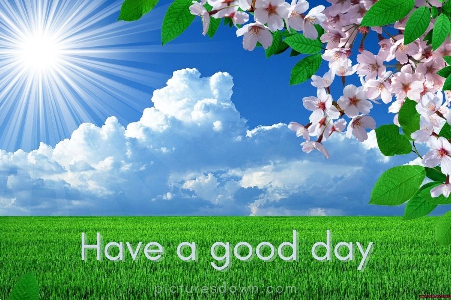 Have a good day image clouds download free