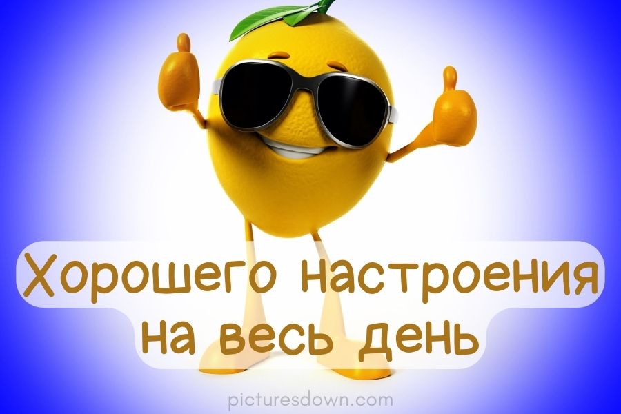 Картинка доброго дня лимон скачати безкоштовно онлайн