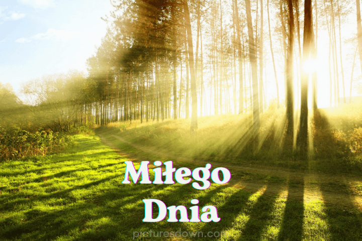 Miłego dnia kartki natura pobrania za darmo online