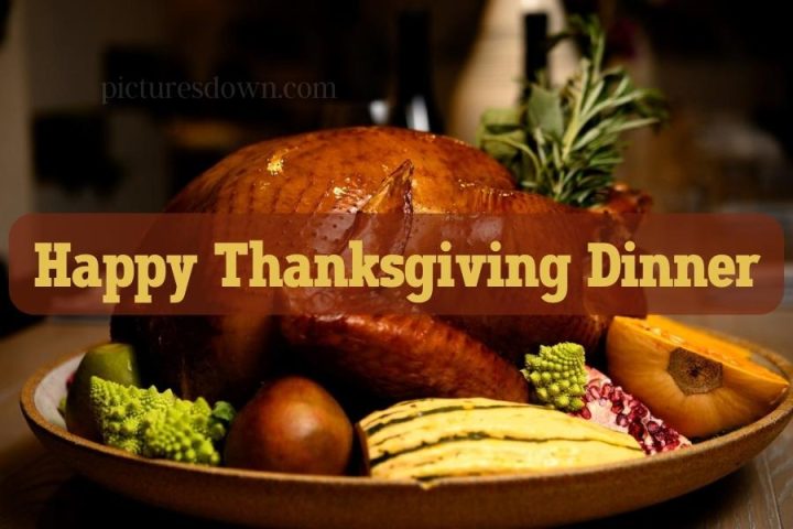 Happy thanksgiving dinner with vegetables images free download - Picturesdown