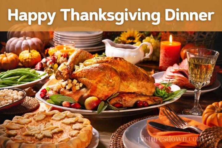 Happy thanksgiving dinner turkey images free download - Picturesdown