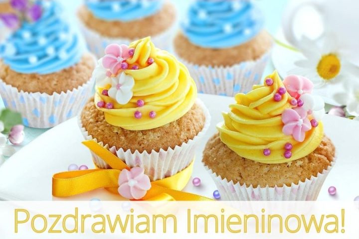 Kartki imieninowe darmowe babeczki do pobrania za darmo