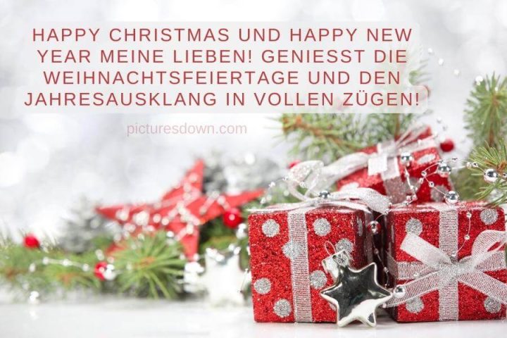 Frohe weihnachten bilder drei Geschenke herunterladen online