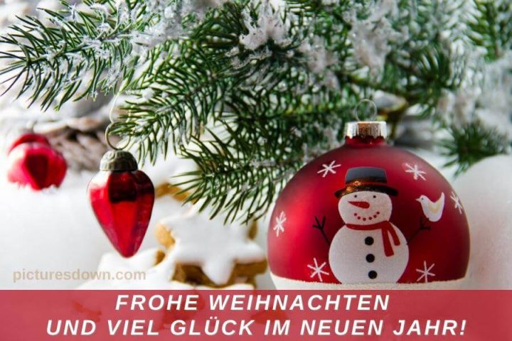 Frohe weihnachten bilder kostenlos Weihnachtsmann auf einem Spielzeug herunterladen online