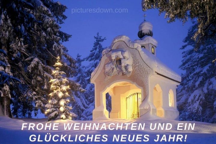 Frohe weihnachten bilder kostenlos Kirche herunterladen online