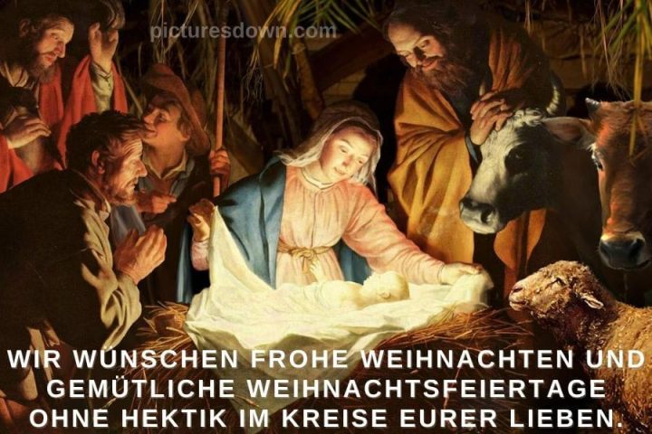 Frohe weihnachten bilder kostenlos Geburt Jesu Christi herunterladen online
