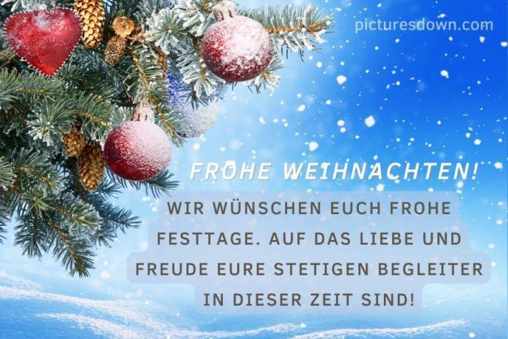 Frohe weihnachten bilder Schnee herunterladen online