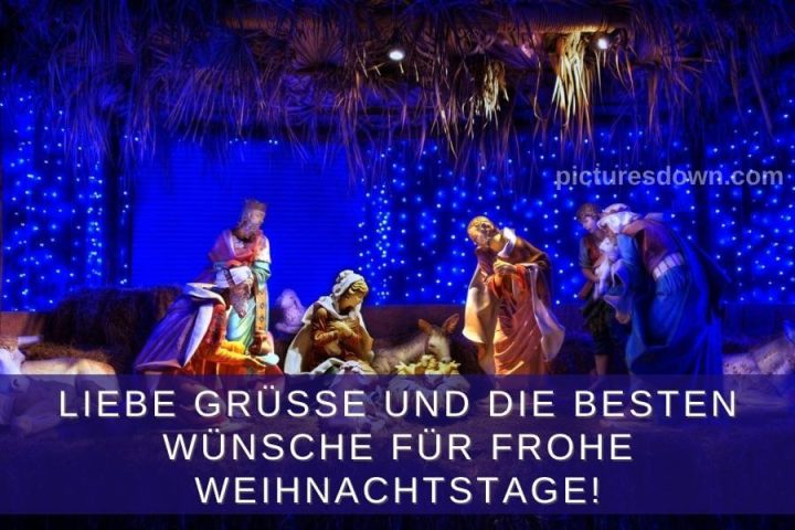 Frohe weihnachten bilder Krippe mit Jesus herunterladen online