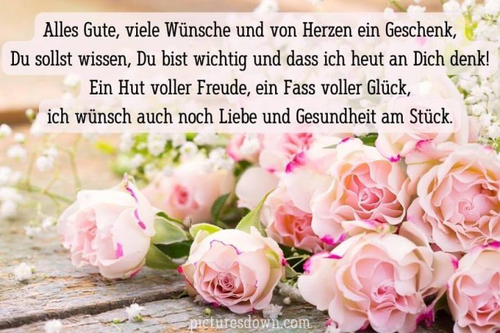 Geburtstag bilder kostenlos Blumen herunterladen