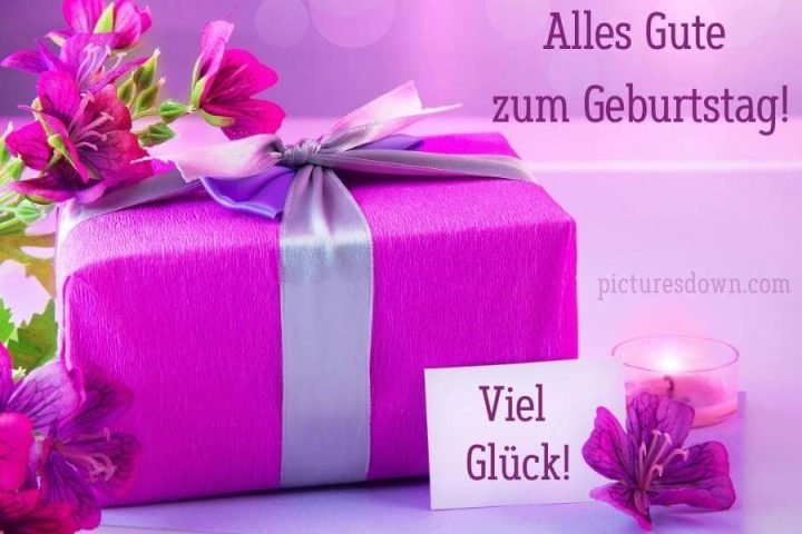 Geburtstag bilder kostenlos Geschenk und Blumen herunterladen
