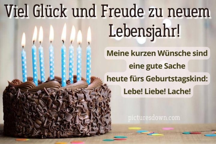 Geburtstag bilder kostenlos Kuchen und Kerzen herunterladen