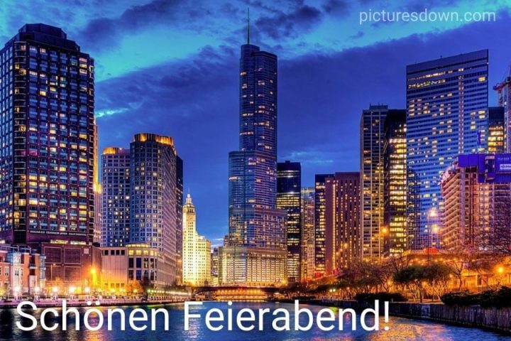 Guten abend bild Wolkenkratzer kostenlos herunterladen