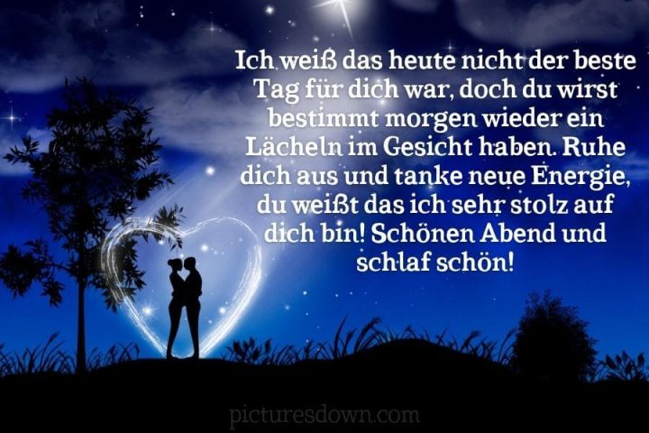Liebe gute nacht bild kostenlos ein Herz downloaden