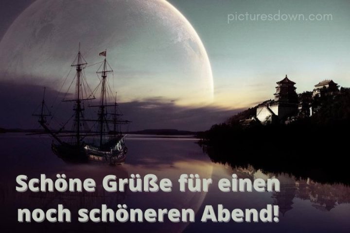 Guten abend bild Schiff kostenlos herunterladen