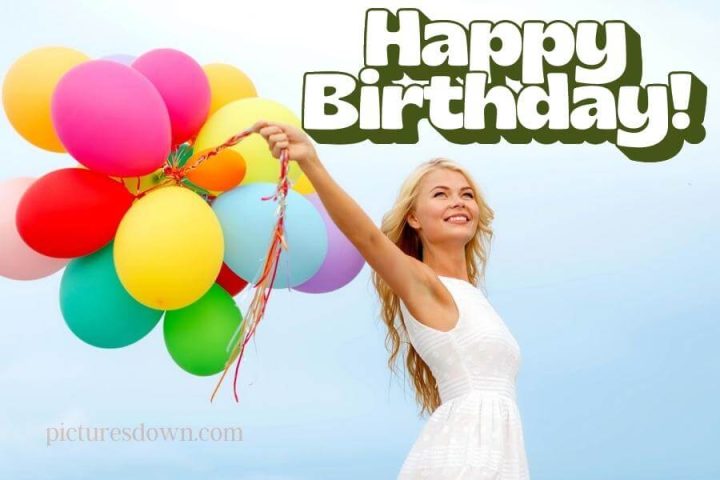 Happy birthday bild mann junge Frau kostenlos herunterladen