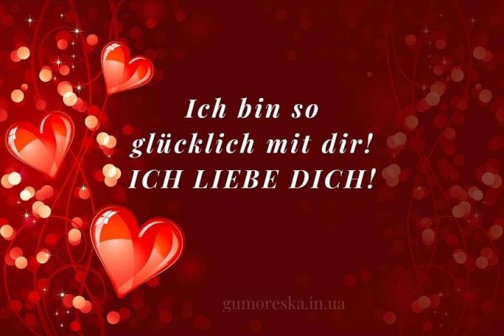 Ich liebe dich bild drei Herzen kostenlos herunterladen