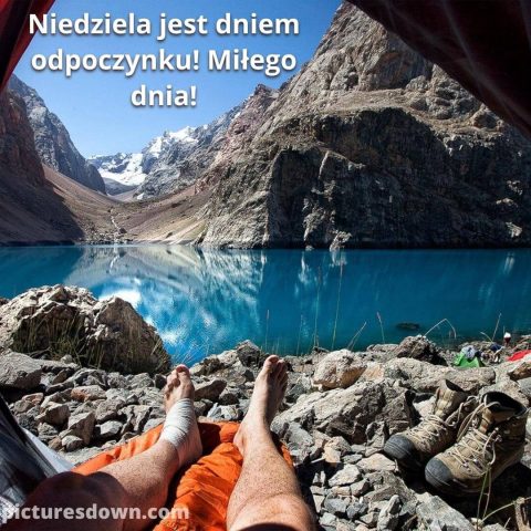 Kartka na niedzielę góry do pobrania za darmo