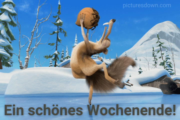 Schönes wochenende bild kostenlos Eichel herunterladen
