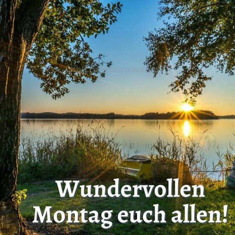 Schönen montag bild See kostenlos herunterladen