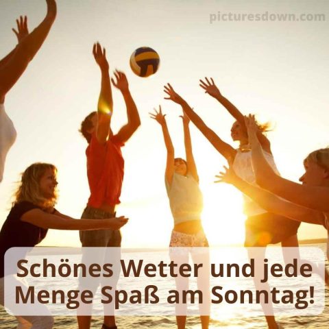 Schönen sonntag bild Freunde kostenlos herunterladen