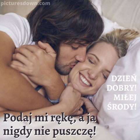 Kartka miłosne na środę uścisk do pobrania za darmo