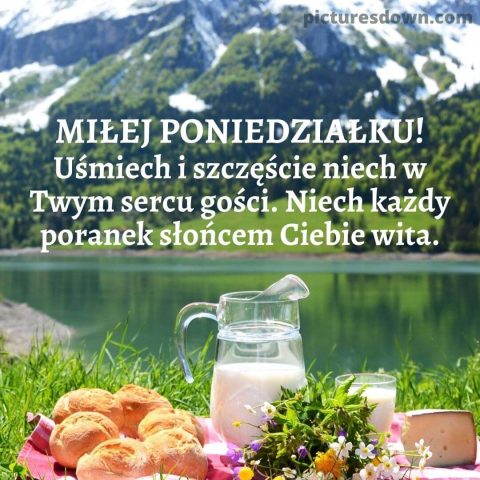 Obrazek na poniedziałek góry do pobrania za darmo