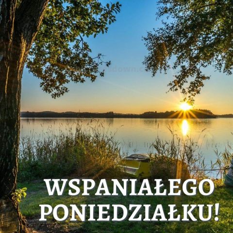 Obrazek na poniedziałek rzeka do pobrania za darmo