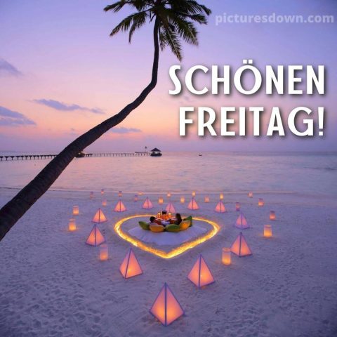 Herz schönen freitag bild Strand kostenlos