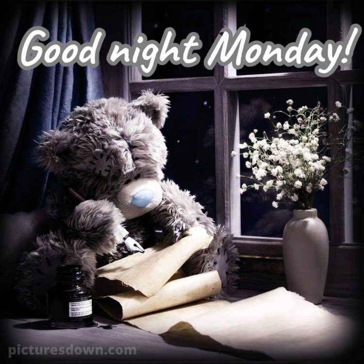Good evening monday picture bear free download