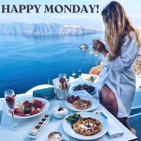 Happy monday picture breakfast free download