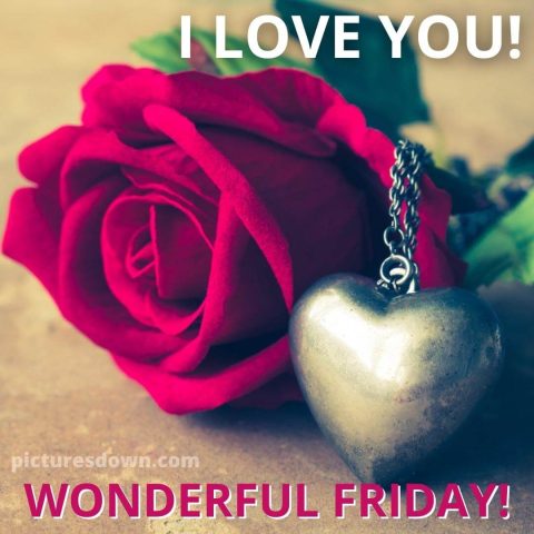 Good morning friday heart pendant free download