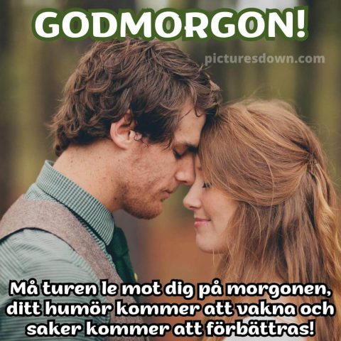 Godmorgon älskling bild par ladda ner gratis