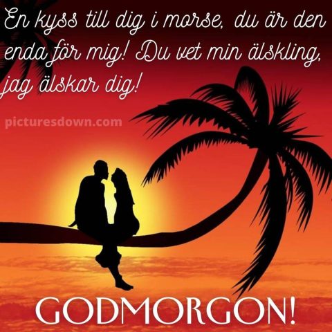 God morgon bild kärlek handflatan ladda ner gratis