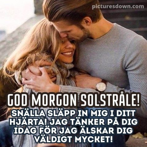 Godmorgon älskling bild kram ladda ner gratis