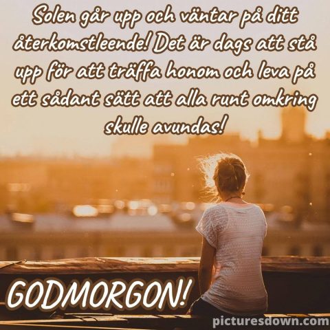 God morgon allihopa bild ung kvinna ladda ner gratis