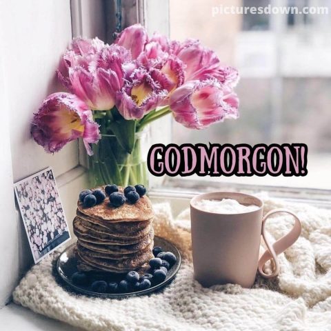 Godmorgon kaffe bild efterrätt ladda ner gratis