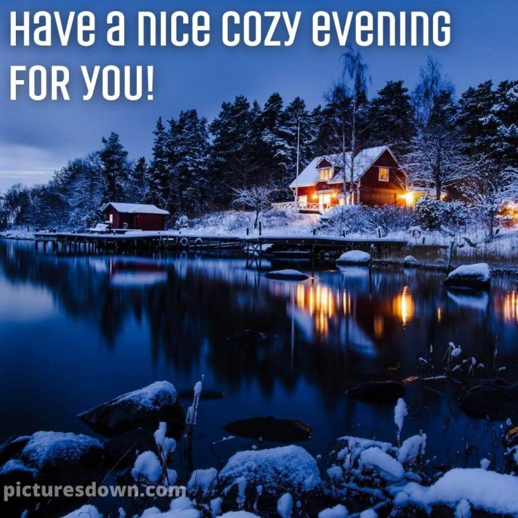Good evening friday image winter free download