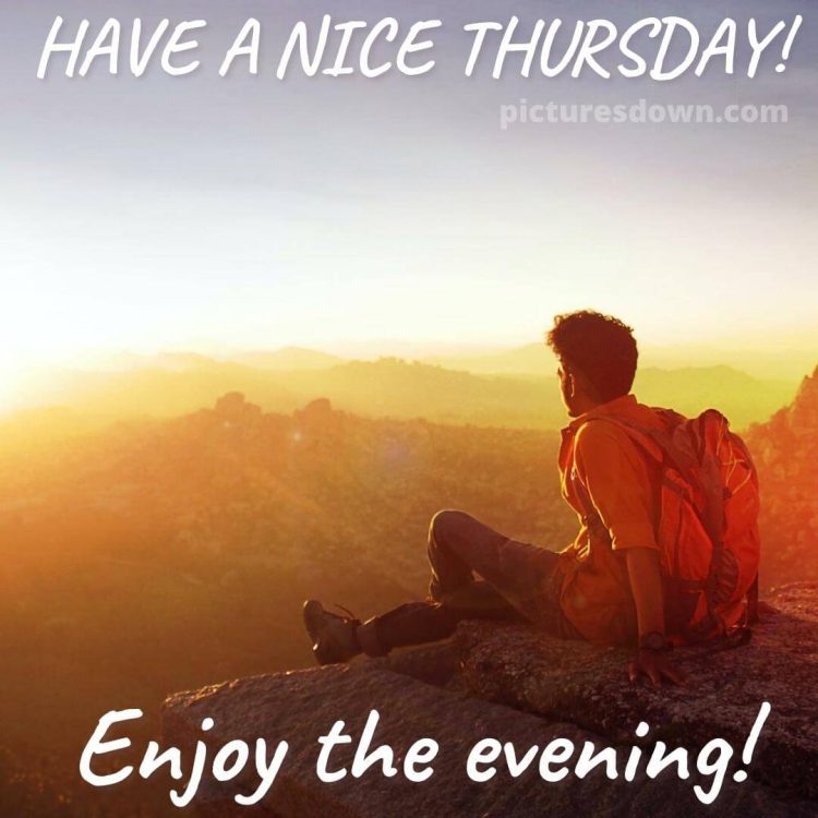 Good evening thursday scenery free download