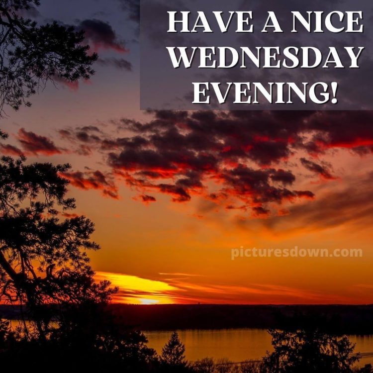 Good evening wednesday picture clouds free download