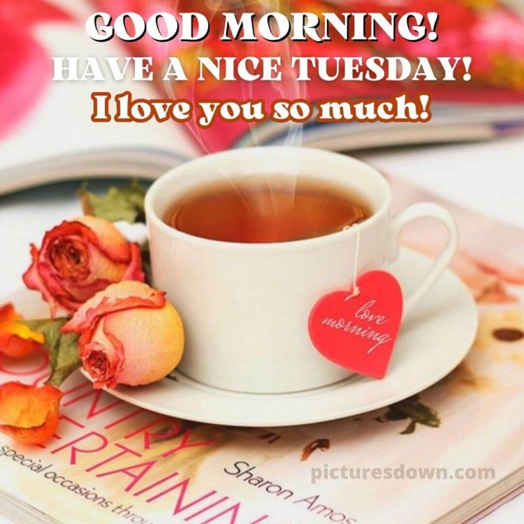 Good morning tuesday love picture tea free download