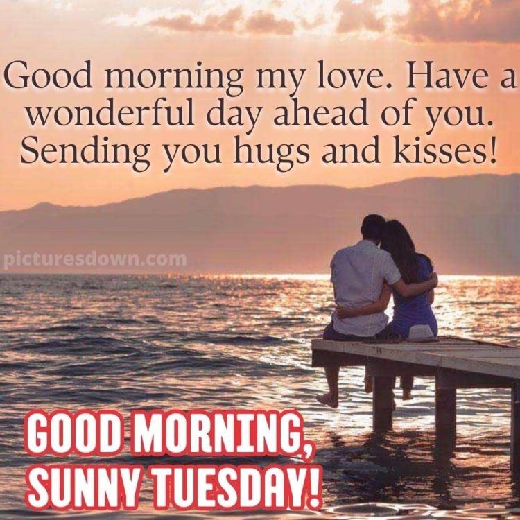Good morning tuesday love image sea free download