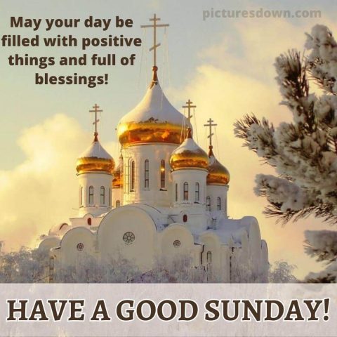 Good sunday morning image church free download