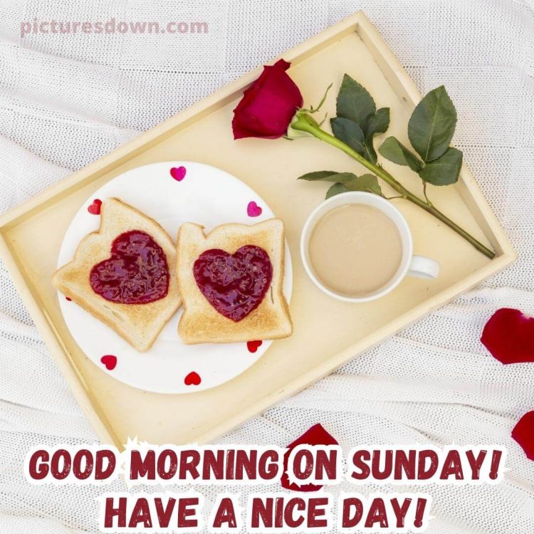 Good morning sunday love image breakfast free download