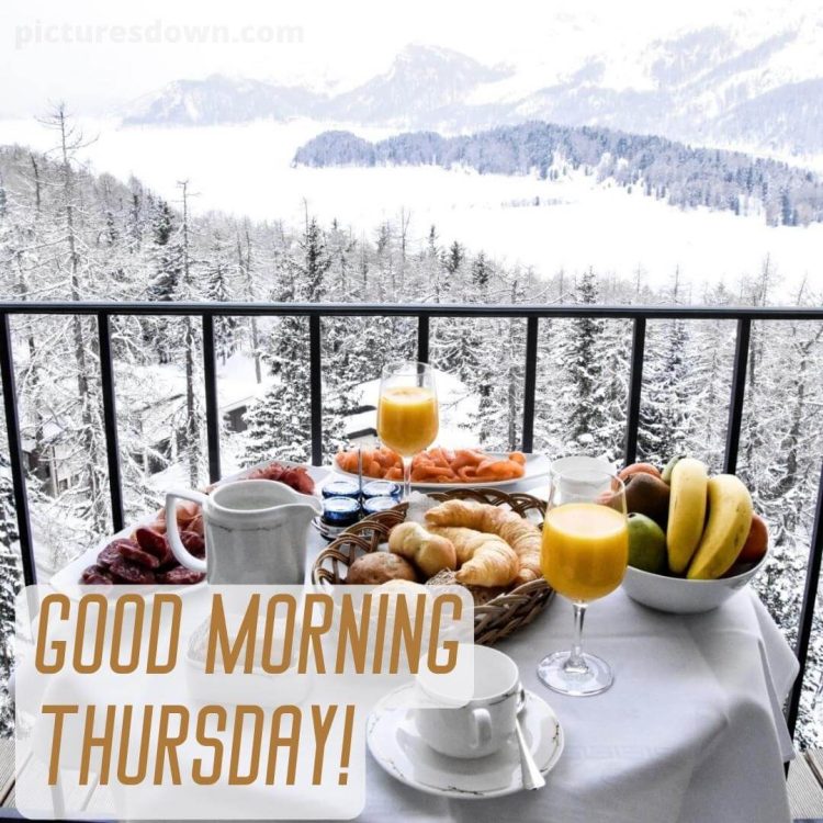Good morning thursday coffee image breakfast free download