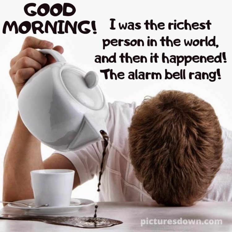 Good morning tuesday funny image coffee free download