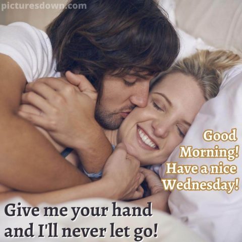 Good morning wednesday love image kiss free download