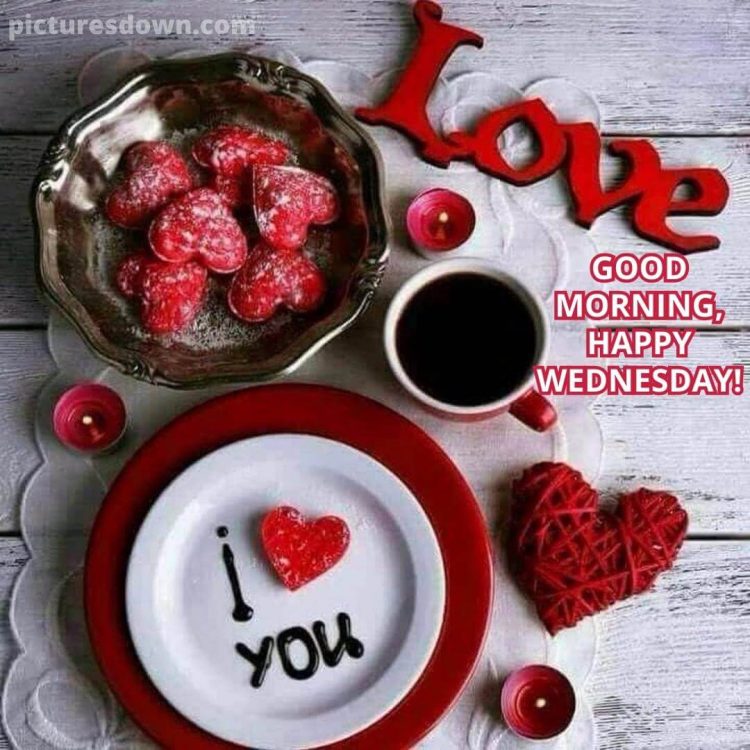 Good morning wednesday love image hearts free download